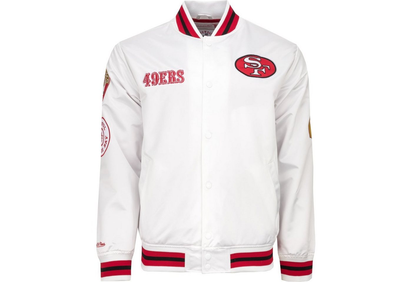 Mitchell & Ness Collegejacke City Collection Satin San Francisco 49ers von Mitchell & Ness