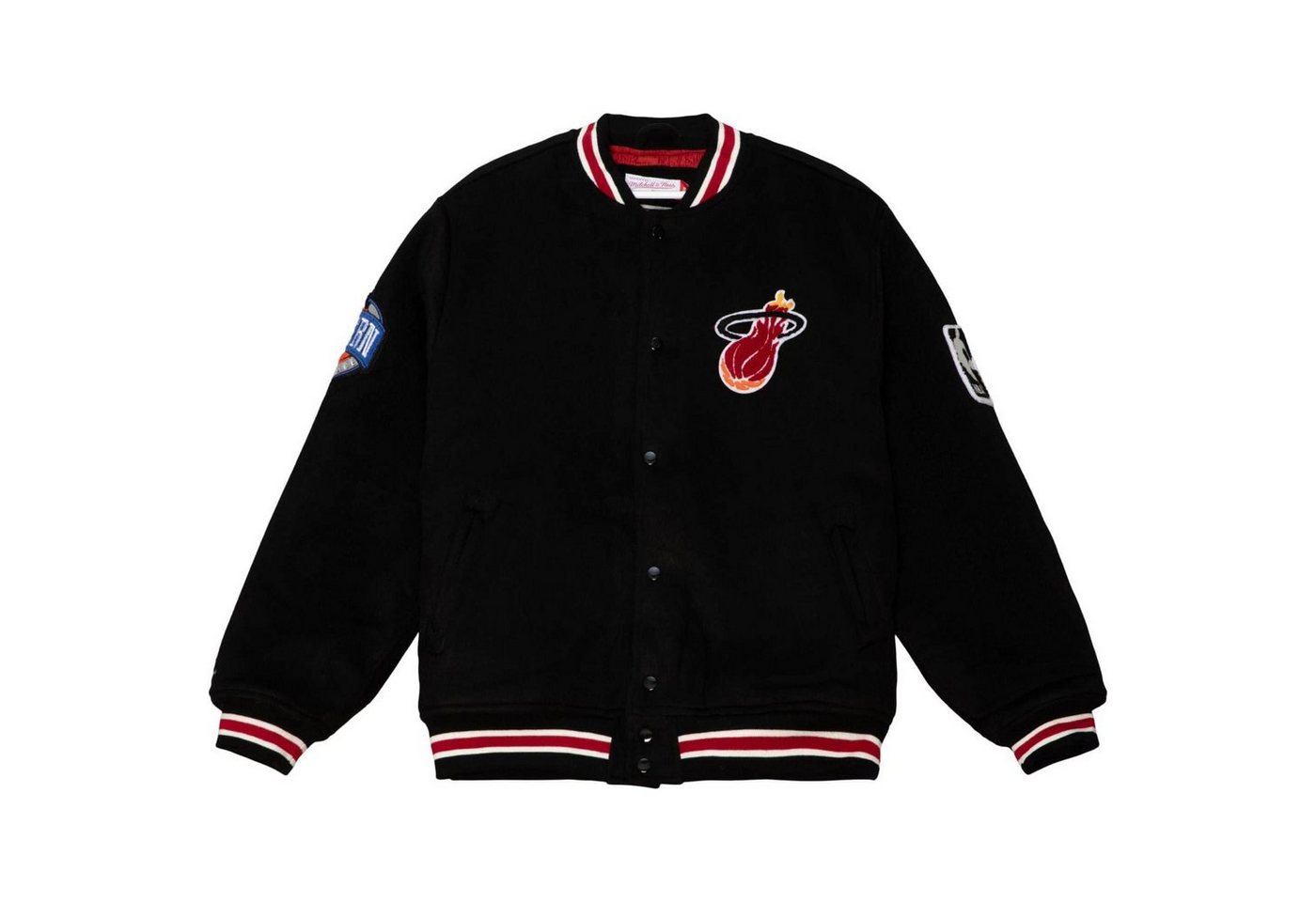 Mitchell & Ness Collegejacke HWC Heavyweight Wool Varsity Miami Heat von Mitchell & Ness