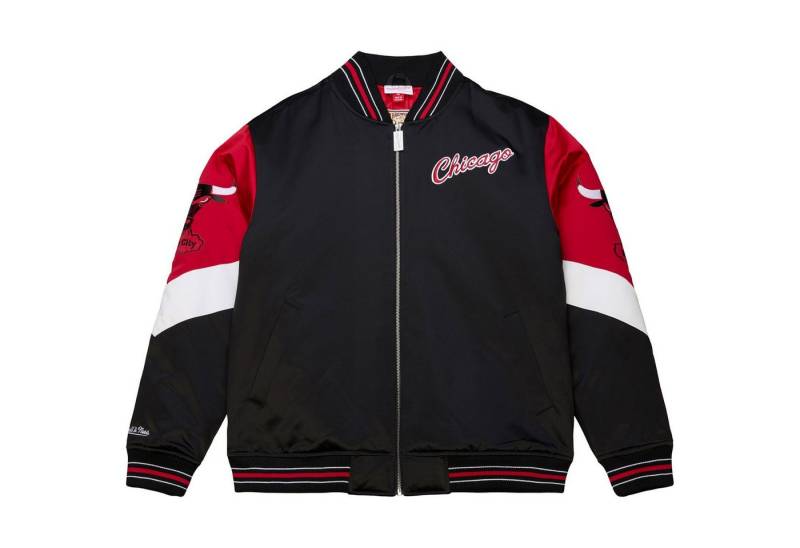 Mitchell & Ness Collegejacke Heavyweight Satin NBA Chicago Bulls von Mitchell & Ness