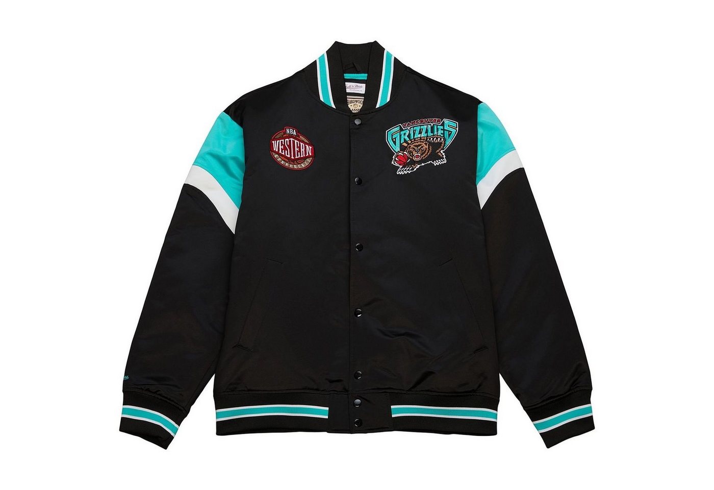 Mitchell & Ness Collegejacke Heavyweight Satin NBA Vancouver Grizzlies von Mitchell & Ness