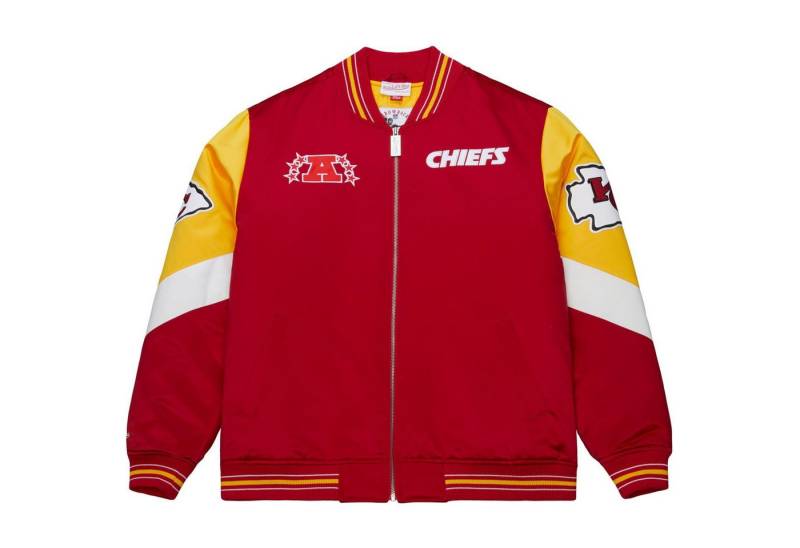 Mitchell & Ness Collegejacke Heavyweight Satin NFL Kansas City Chiefs von Mitchell & Ness