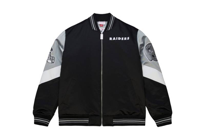 Mitchell & Ness Collegejacke Heavyweight Satin NFL Oakland Raiders von Mitchell & Ness