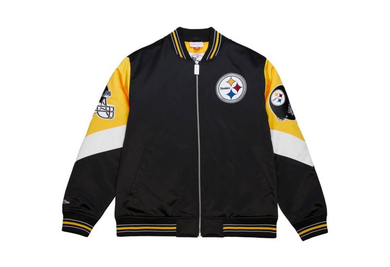 Mitchell & Ness Collegejacke Heavyweight Satin NFL Pittsburgh Steelers von Mitchell & Ness