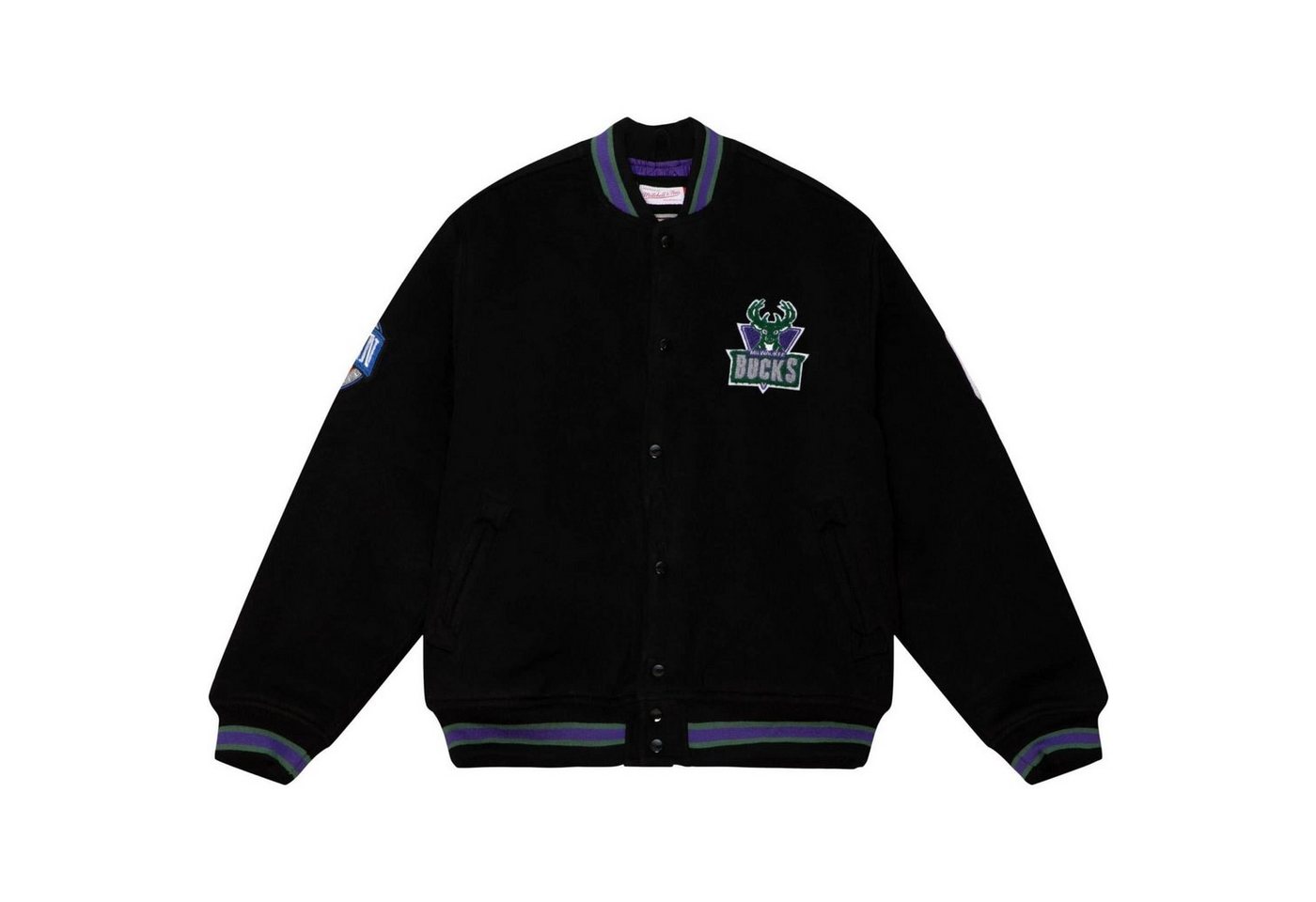 Mitchell & Ness Collegejacke Heavyweight Wool Varsity Milwaukee Bucks von Mitchell & Ness