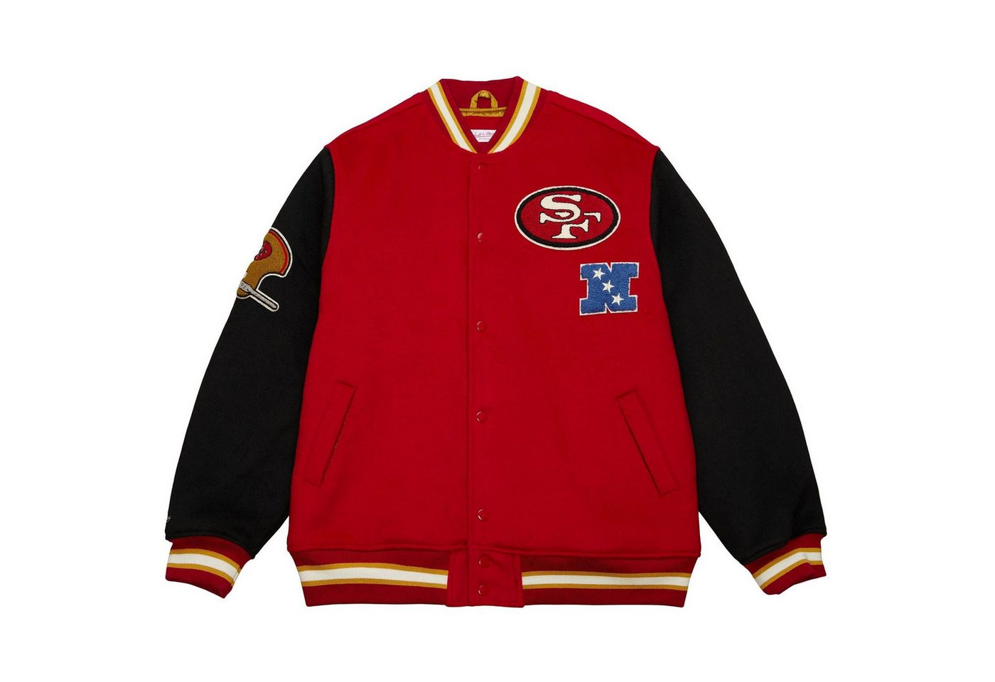Mitchell & Ness Collegejacke Legacy Varsity Wool NFL San Francisco 49ers von Mitchell & Ness