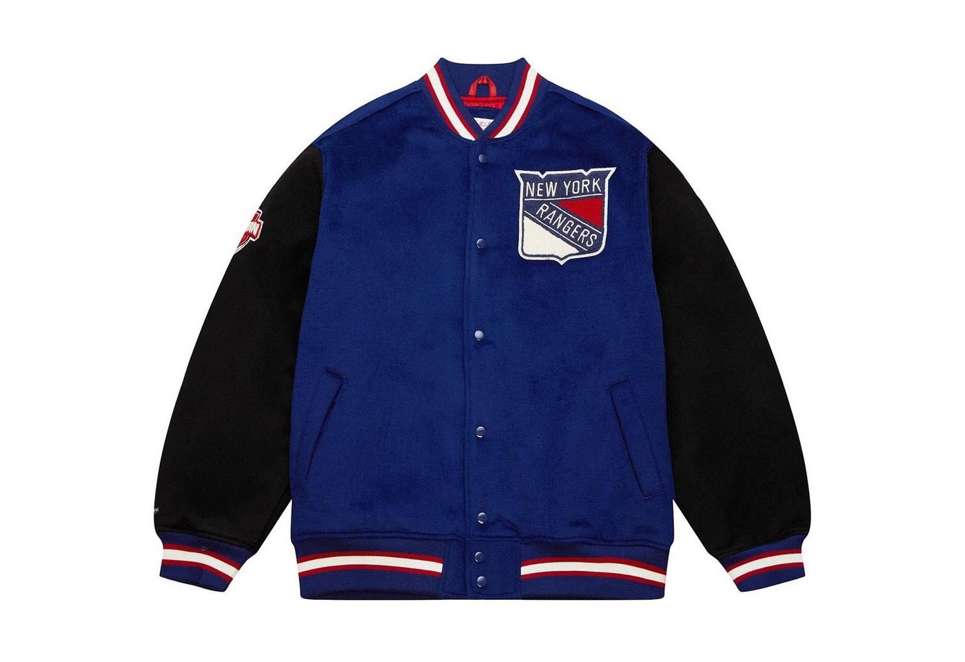 Mitchell & Ness Collegejacke Legacy Varsity Wool NHL New York Rangers von Mitchell & Ness