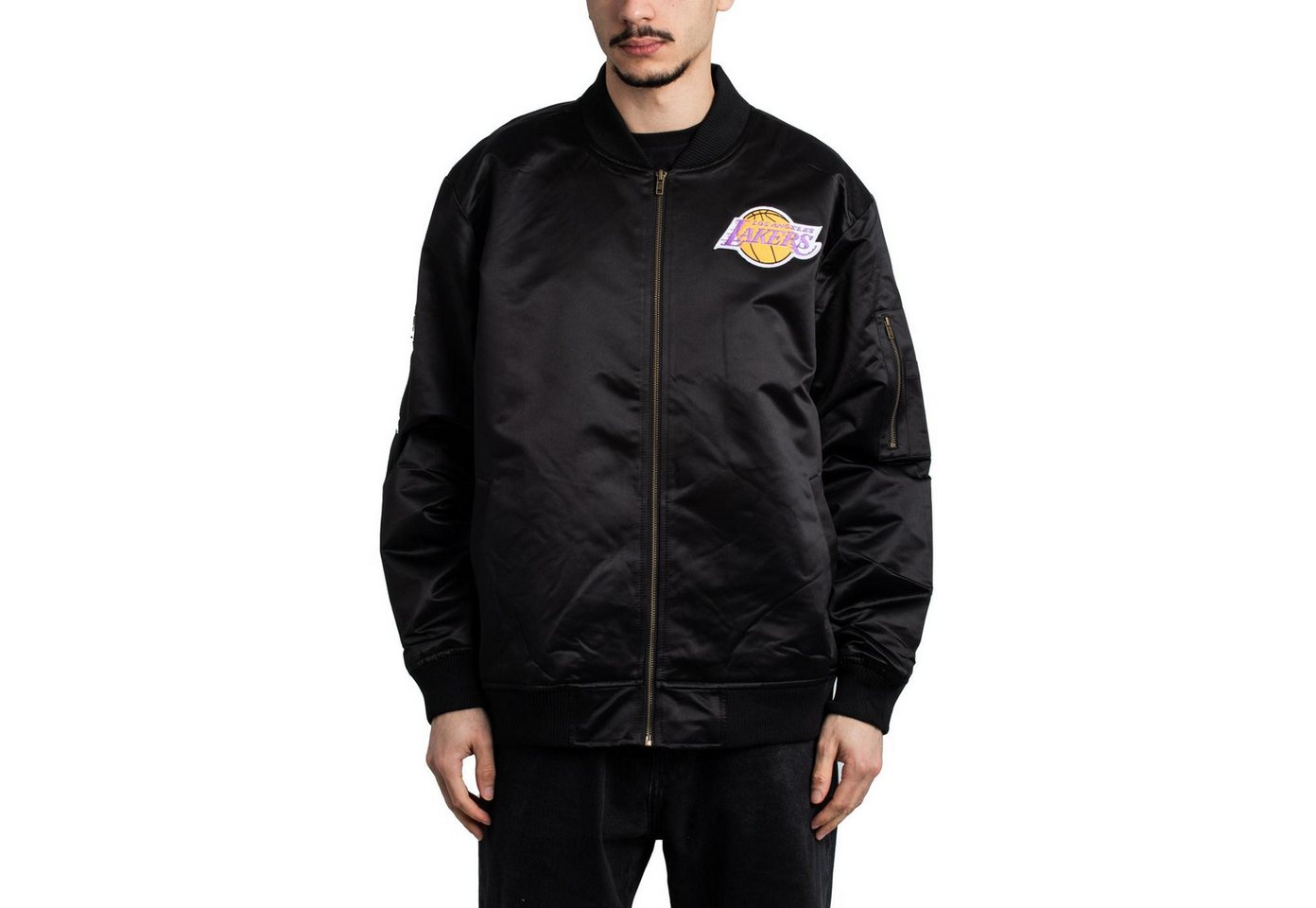 Mitchell & Ness Collegejacke Mitchell & Ness NBA Lightweight Satin Jacket von Mitchell & Ness