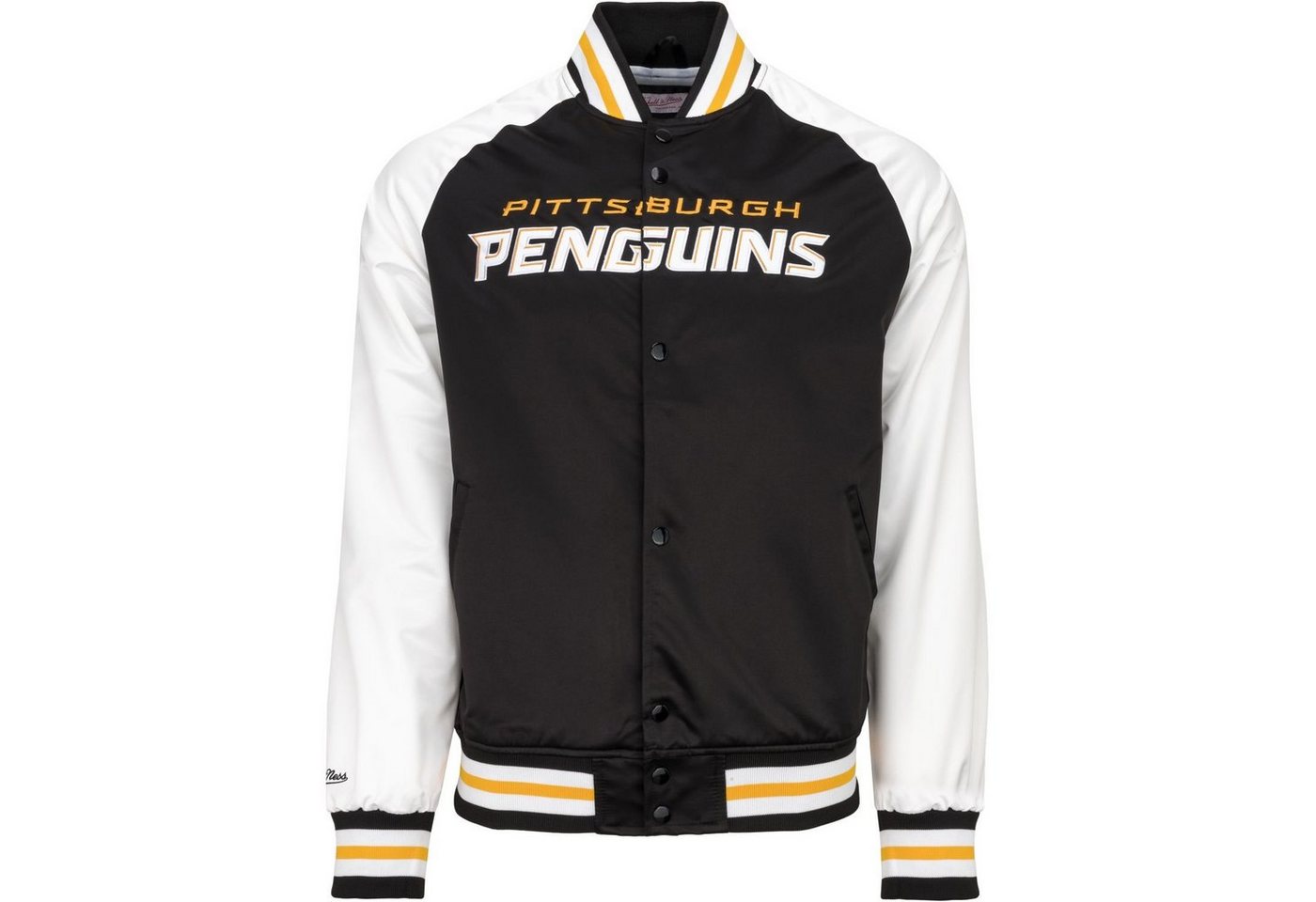 Mitchell & Ness Collegejacke Primetime Satin Pittsburgh Penguins von Mitchell & Ness