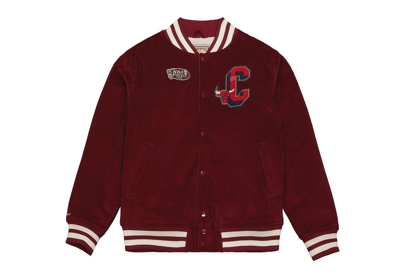 Mitchell & Ness Collegejacke Varsity Kord Sherpa College Chicago Bulls von Mitchell & Ness