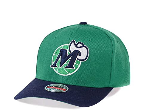 Mitchell & Ness Dallas Mavericks Team Two Tone Red Line Solid Flex Snapback Cap von Mitchell & Ness