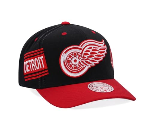 Mitchell & Ness Detroit Red Wings Vintage Logo Pro Crown Fit Snapback Cap Mitchell & Ness Detroit Red Wings Vintage Logo Pro Crown Fit Snapback Cap von Mitchell & Ness