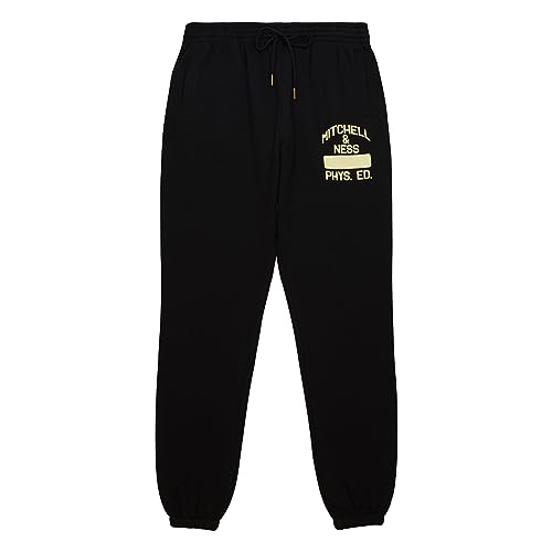 Mitchell & Ness Fashion Graphic Sweatpant, L, Black von Mitchell & Ness