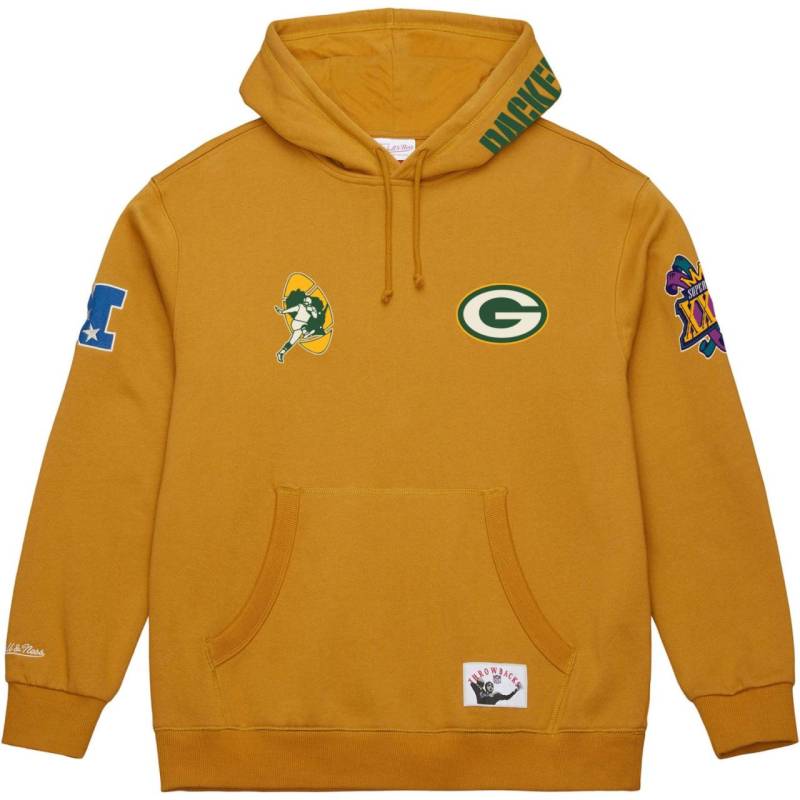 Mitchell & Ness Fleece Hoody DUSTED Green Bay Packers Mitchell & Ness Fleece Hoody DUSTED Green Bay Packers von Mitchell & Ness