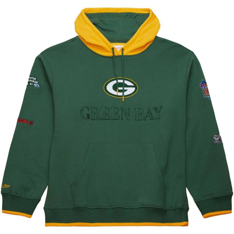 Mitchell & Ness Fleece Hoody - ORIGINS Green Bay Packers von Mitchell & Ness