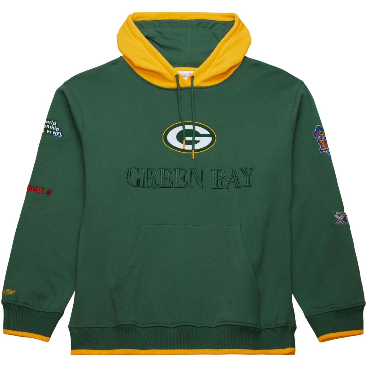 Mitchell & Ness Fleece Hoody - ORIGINS Green Bay Packers von Mitchell & Ness