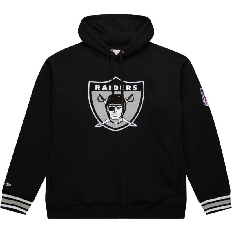 Mitchell & Ness Fleece Hoody - STITCH Oakland Raiders von Mitchell & Ness