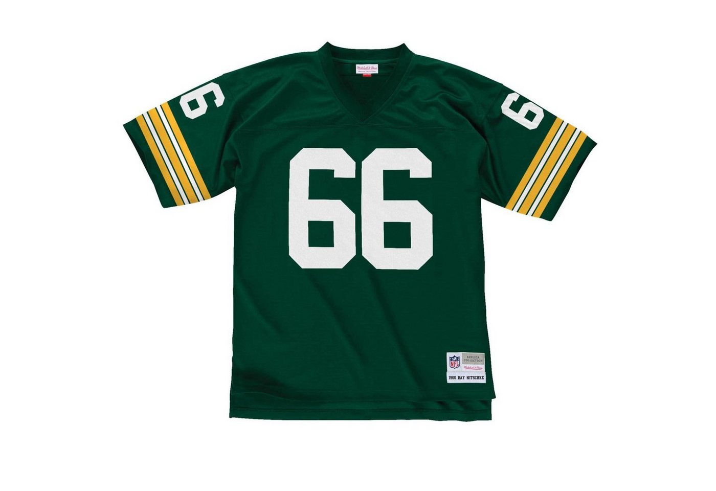 Mitchell & Ness Footballtrikot NFL Legacy Jersey Green Bay Packers 1966 Ray Nits von Mitchell & Ness