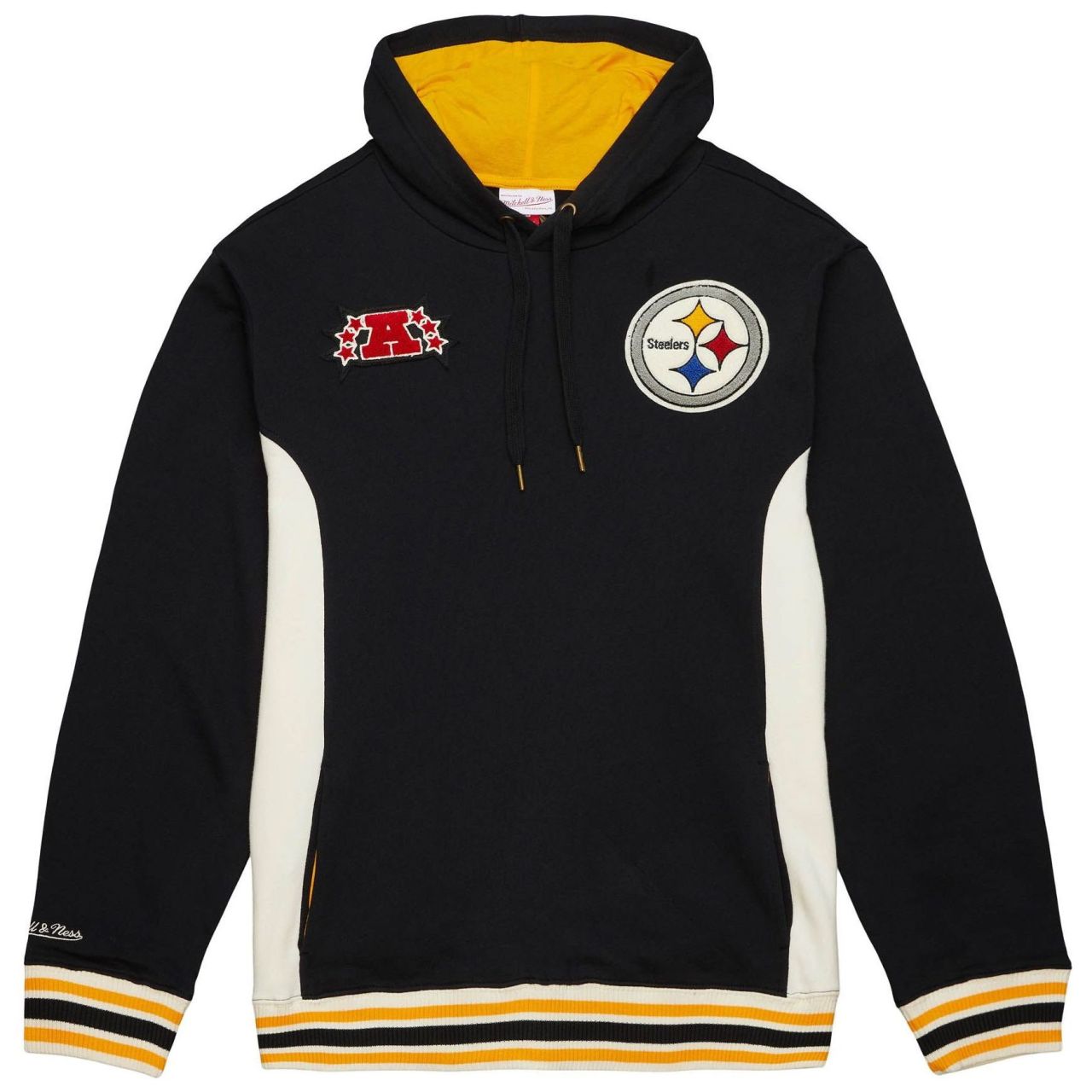 Mitchell & Ness French Terry Hoody - Pittsburgh Steelers von Mitchell & Ness
