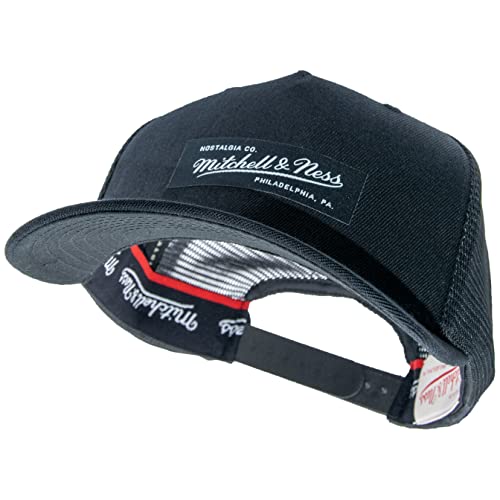 Mitchell & Ness OB Fuse Classic Red Trucker Snapback Baseballkappe, Schwarz von Mitchell & Ness