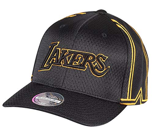 Mitchell & Ness Herren Snapback Caps Series La Lakers schwarz Verstellbar von Mitchell & Ness