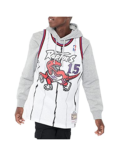Mitchell & Ness Herren Shirt Toronto Raptors - NBA Swingman weiß XL von Mitchell & Ness