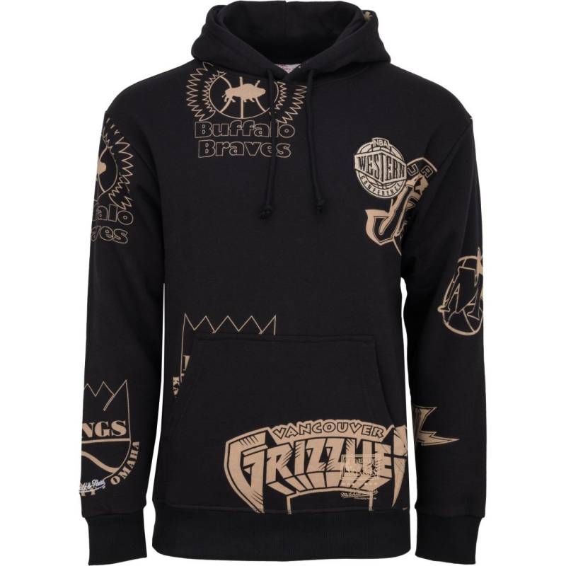 Mitchell & Ness Hoody - NBA Conference Patch West von Mitchell & Ness