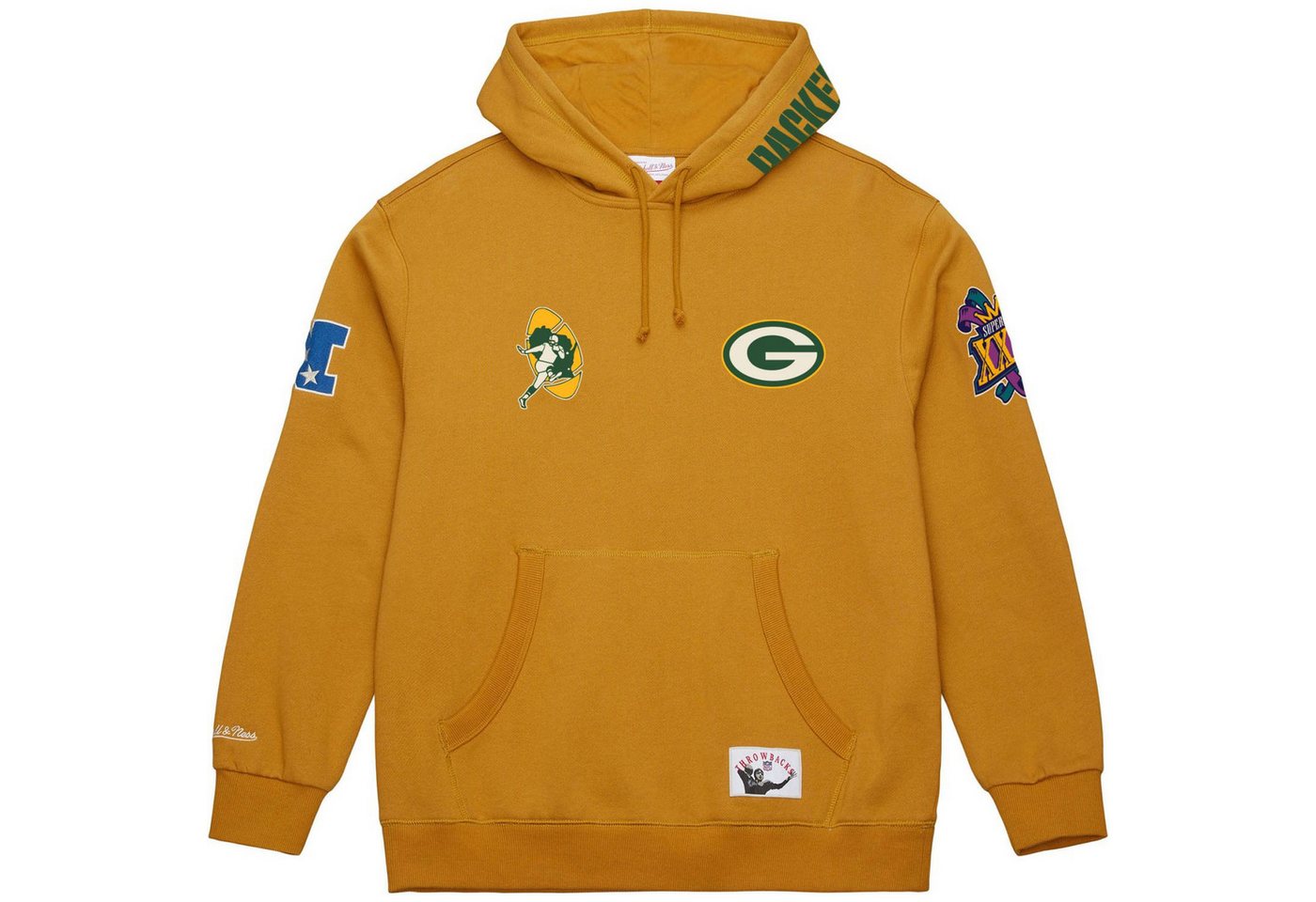 Mitchell & Ness Kapuzenpullover DUSTED Green Bay Packers von Mitchell & Ness