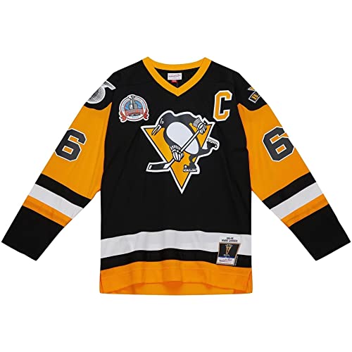 M&N Blue Line Mario Lemieux Pittsburgh Penguins Jersey - XXL von Mitchell & Ness
