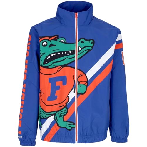 Mitchell & Ness M&N Exploded Logo Warm Up Jacke University of Florida - M von Mitchell & Ness