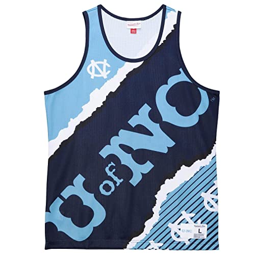 Mitchell & Ness M&N JUMBOTRON Basketball Jersey Tank North Carolina - M von Mitchell & Ness