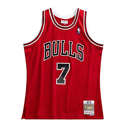 Mitchell & Ness M&N NBA Swingman Jersey 2.0 - CHI. Bulls 1997-98 T.Kukoc #7, RED von Mitchell & Ness