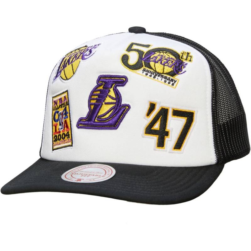 Mitchell & Ness Mesh Trucker Cap GRIDLOCK Los Angeles Lakers von Mitchell & Ness
