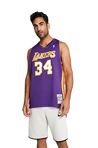 Mitchell & Ness Mitchell&Ness Mitchell&Ness Herren Los Angeles Lakers Bluse, Lila, XXL EU Mitchell&Ness Mitchell&Ness Herren Los Angeles Lakers Bluse, Lila, XXL EU von Mitchell & Ness