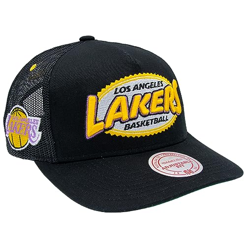 Mitchell & Ness NBA/HWC Team Seal Snapback - Los Angeles Lakers von Mitchell & Ness