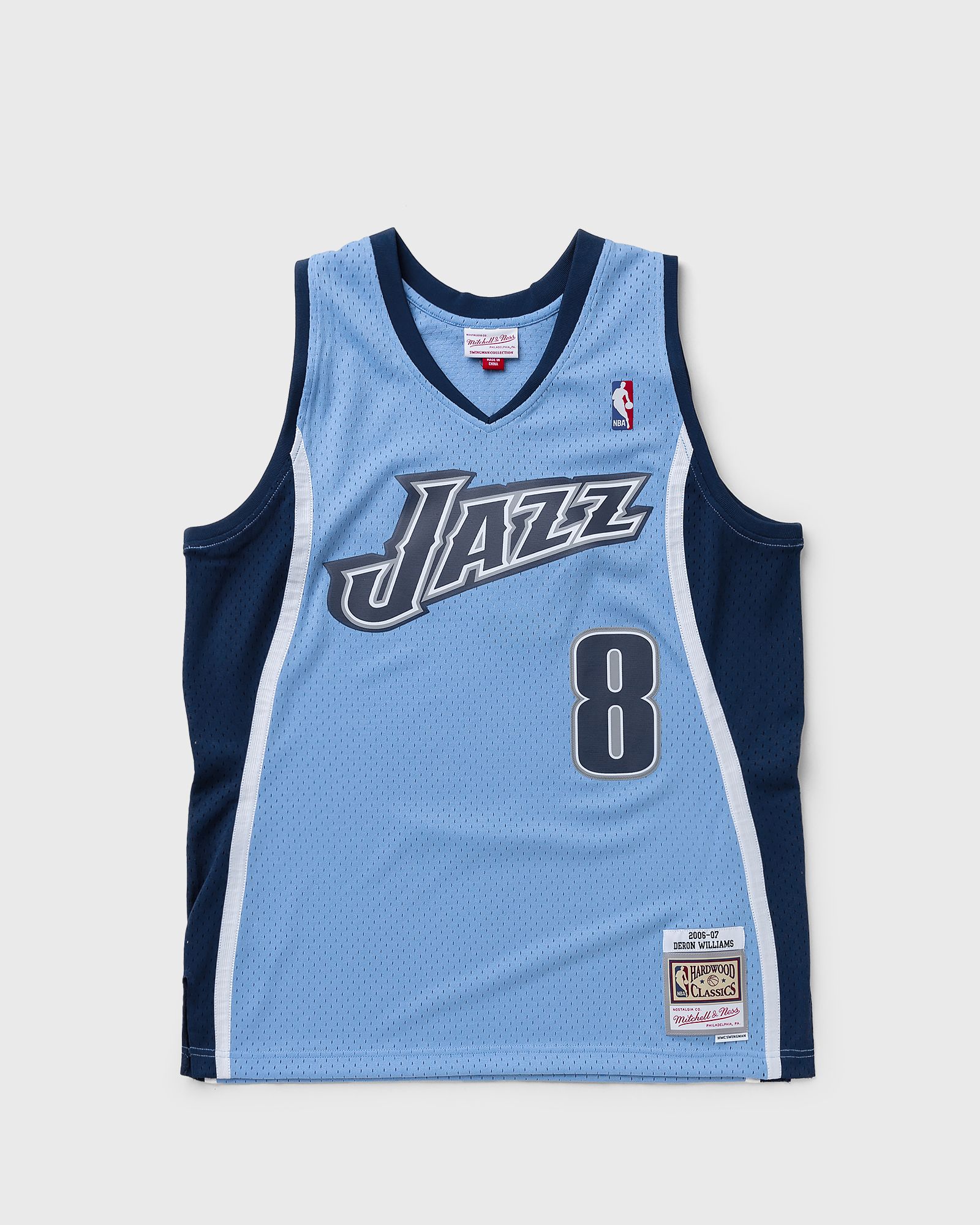 Mitchell & Ness NBA SWINGMAN JERSEY UTAH JAZZ ALTERNATE 2006-07 DERON WILLIAMS #8 men Jerseys blue in Größe:M von Mitchell & Ness