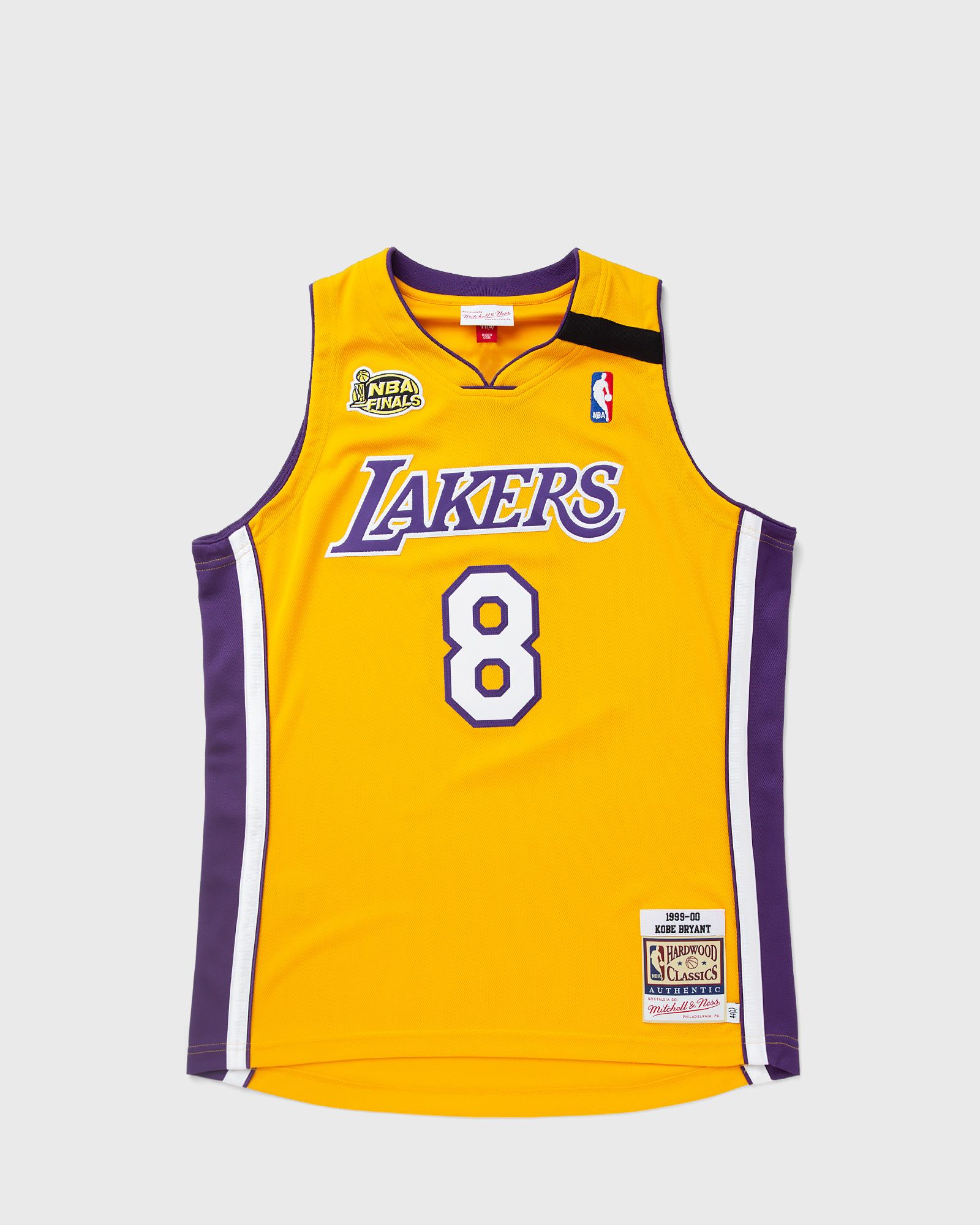 Mitchell & Ness NBA AUTHENTIC JERSEY LOS ANGELES LAKERS HOME 1999-00 FINALS KOBE BRYANT #8 men Jerseys yellow in Größe:M von Mitchell & Ness