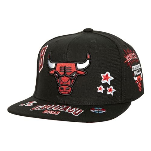 Mitchell & Ness NBA All Out Snapback Chicago Bulls Black von Mitchell & Ness