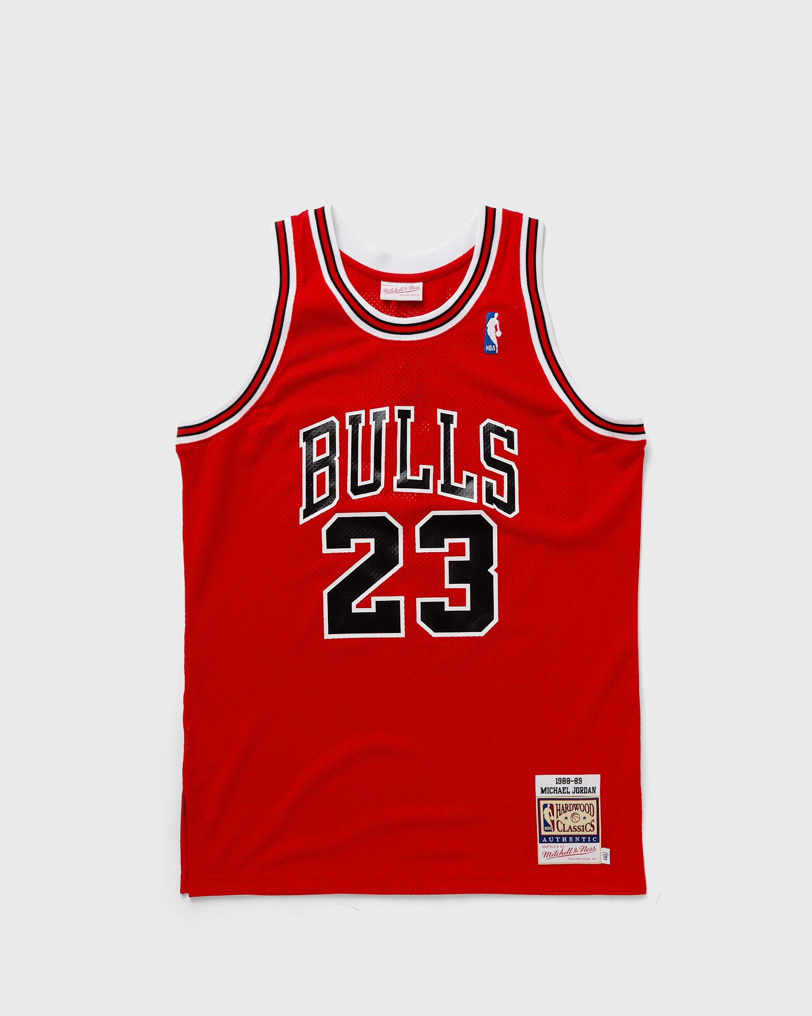 Mitchell & Ness NBA Authentic Jersey Chicago Bulls 1988-89 Michael Jordan #23 men Jerseys red in Größe:L von Mitchell & Ness