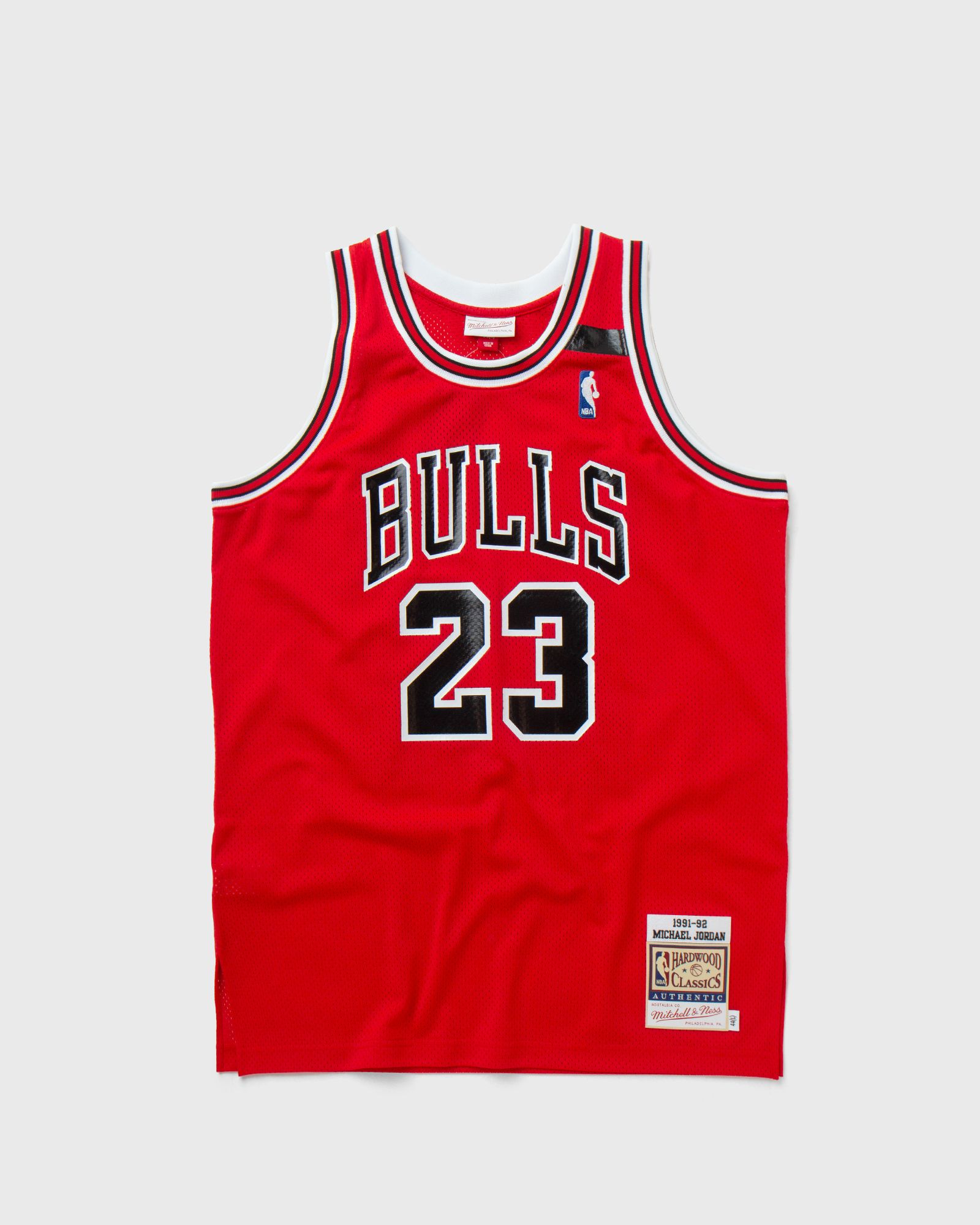 Mitchell & Ness NBA Authentic Jersey Chicago Bulls 1991-92 Michael Jordan #23 men Jerseys red in Größe:M von Mitchell & Ness