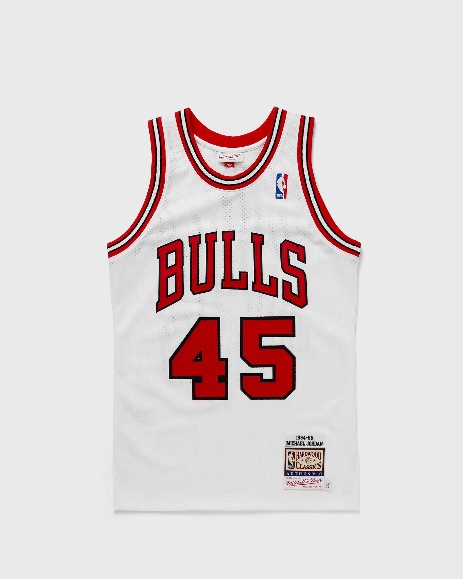 Mitchell & Ness NBA Authentic Jersey Chicago Bulls 1994-95 Michael Jordan #45 men Jerseys red|white in Größe:S von Mitchell & Ness