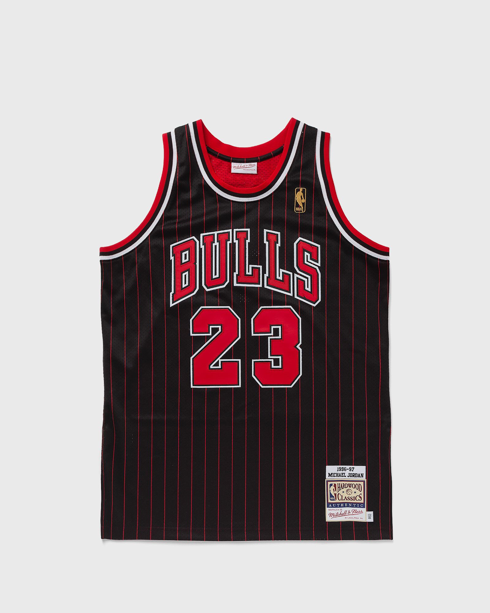 Mitchell & Ness NBA Authentic Jersey Chicago Bulls Alternate 1996-97 Michael Jordan #23 men Jerseys black in Größe:S von Mitchell & Ness