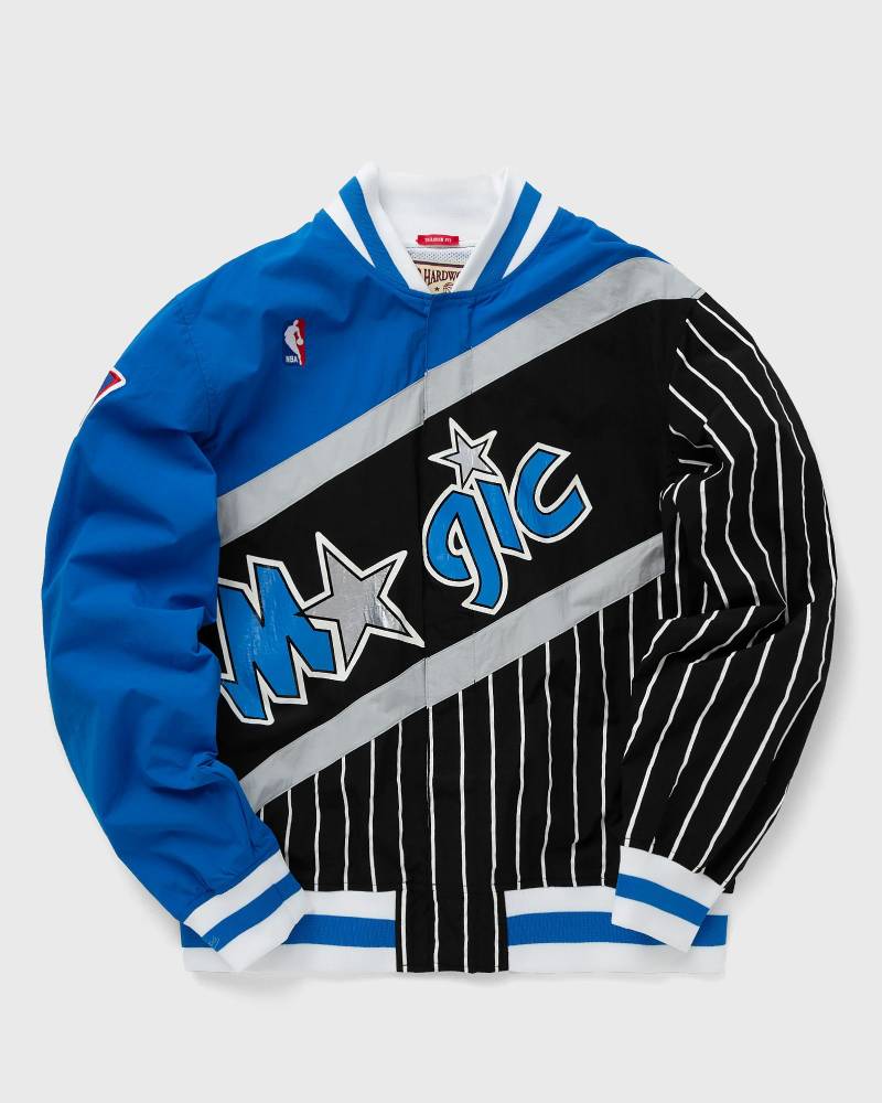 Mitchell & Ness NBA Authentic Warm Up Jacket Orlando Magic 1996-97 men Team Jackets|Track Jackets black|blue in Größe:M von Mitchell & Ness