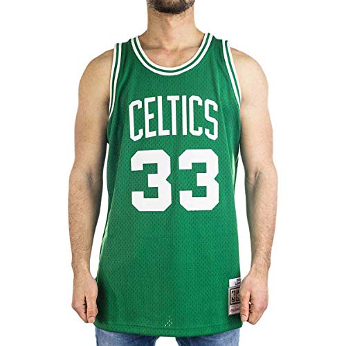 Mitchell & Ness Herren Shirt Boston Celtics grün/weiß M von Mitchell & Ness