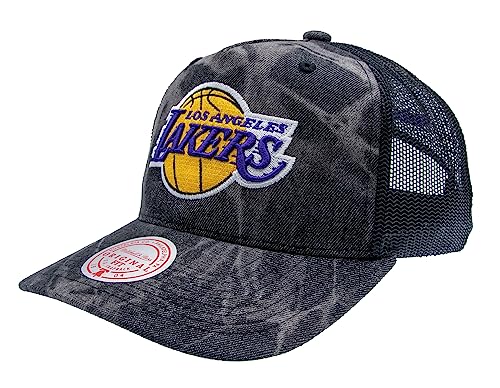 Mitchell & Ness NBA Burnt Ends Trucker - Los Angeles Lakers, Multicolor von Mitchell & Ness