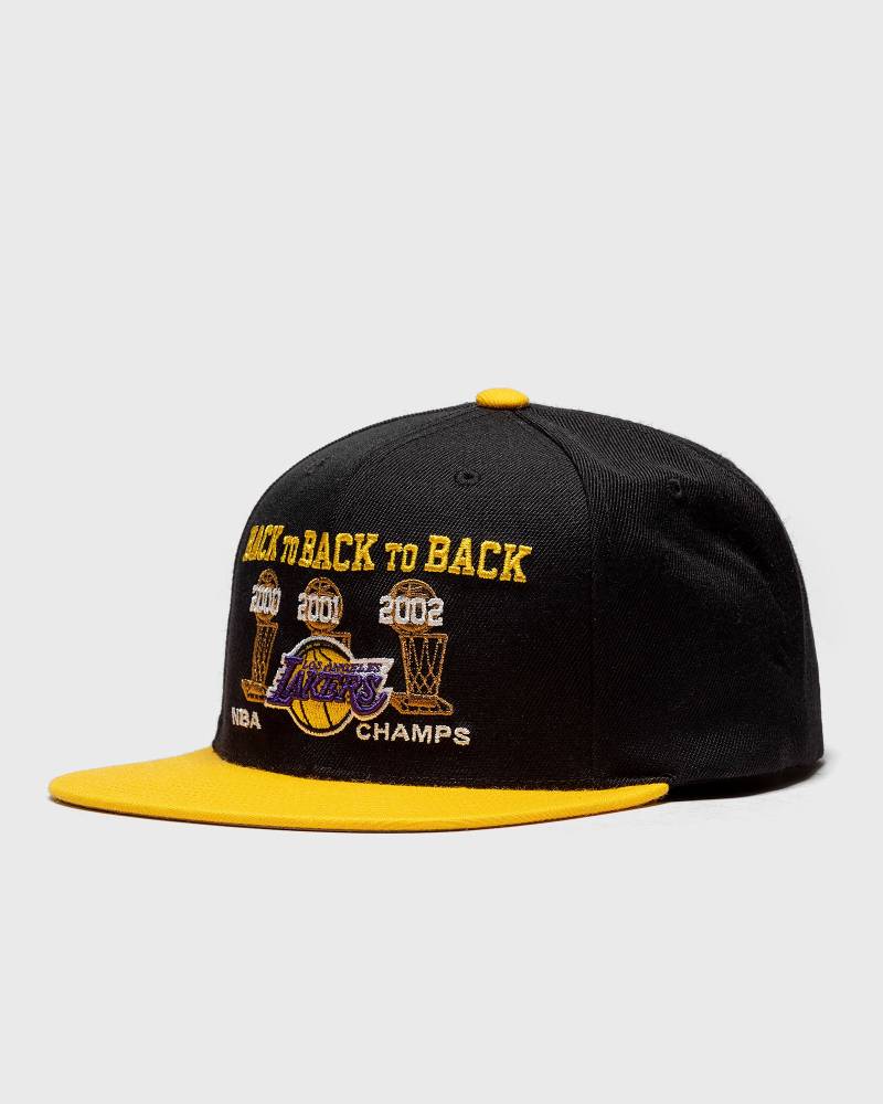 Mitchell & Ness NBA CHAMPS SNAPBACK CAP HWC Los Angeles Lakers 2000-03 men Caps black in Größe:ONE SIZE von Mitchell & Ness