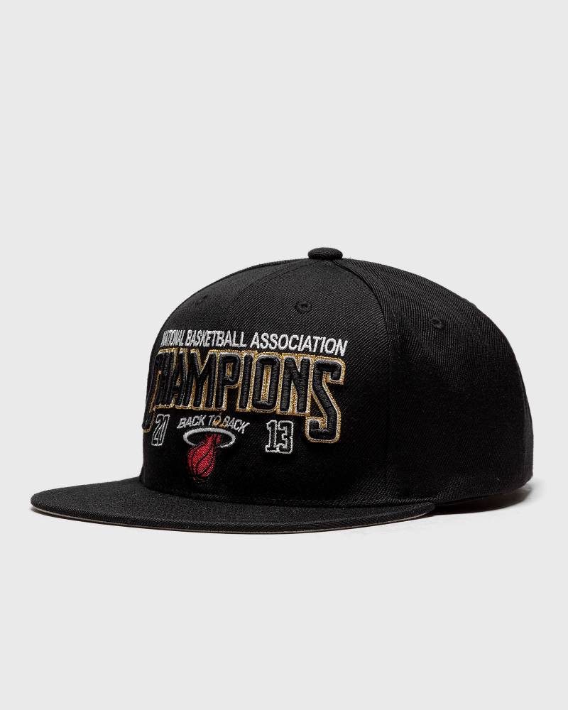 Mitchell & Ness NBA CHAMPS SNAPBACK CAP HWC MIAMI HEAT 2013 men Caps black in Größe:ONE SIZE von Mitchell & Ness