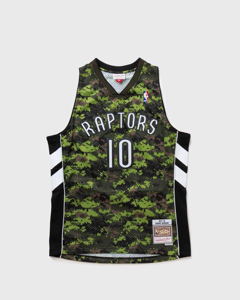 Mitchell & Ness NBA Camo Swingman Jersey Toronto Raptors Alternate 2011-12 Demar Derozan #10 men Jerseys multi in Größe:S Mitchell & Ness NBA Camo Swingman Jersey Toronto Raptors Alternate 2011-12 Demar Derozan #10 men Jerseys multi in Größe:S von Mitchell & Ness