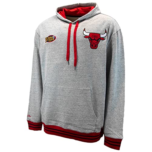 Mitchell & Ness NBA Classic French Terry Hoody - Chicago Bulls, L von Mitchell & Ness