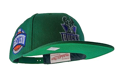 Mitchell & Ness NBA Conference Patch Snapback HWC - Milwaukee Bucks Mitchell & Ness NBA Conference Patch Snapback HWC - Milwaukee Bucks von Mitchell & Ness
