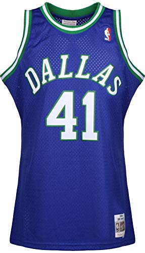 Mitchell & Ness Herren Shirt Dallas Mavericks Royalblau M von Mitchell & Ness